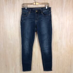 Articles of Society Camino Wash Mid Rise Skinny Everyday Casual Denim Jeans 28